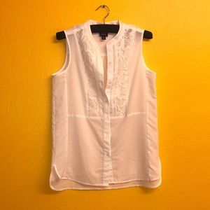 Bobeau White Tank Top